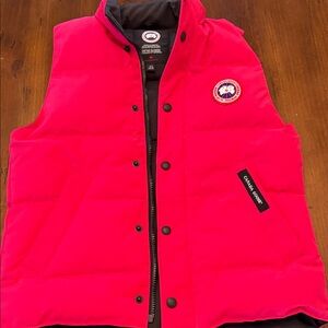 Canada Goose Red Kids Vest